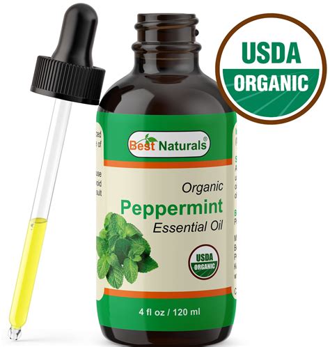 Peppermint Essential Oil, 4 Fl Oz - Pure and Undiluted Mentha Piperita Oil, Therapeutic Grade Aromatherapy Oil for Diffuser, Relaxation and Focus - by Pure Body Naturals. . Peppermint oil walmart
